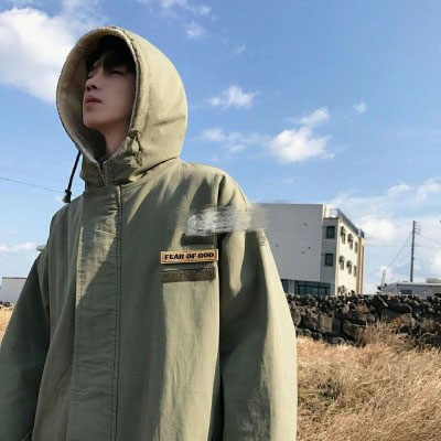 男生头像简约小清新 文艺阳光侧脸男生图片