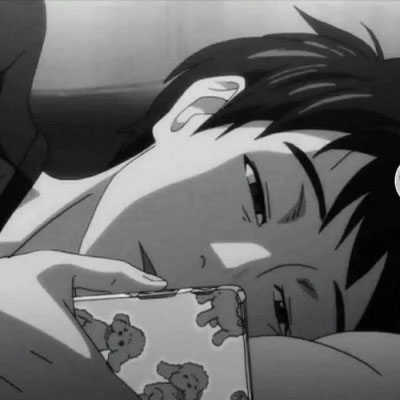 哭泣的头像 动漫男生虐心流泪头像
