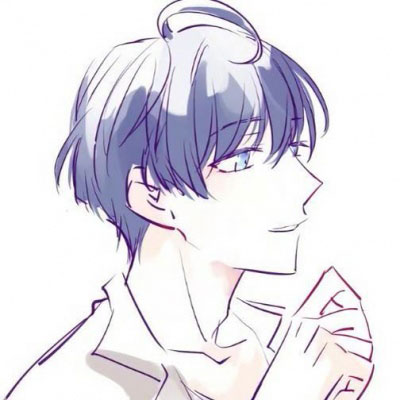 二次元男生高清头像 冷酷帅气qq男生二次元头像