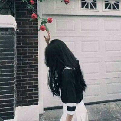 女生头像唯美背影长发 气质长发美女图片头像