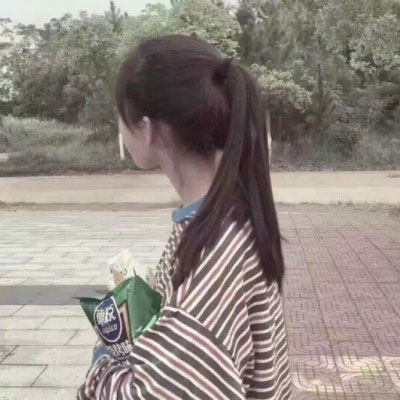 清纯女生头像 气质侧脸清新淡雅图片