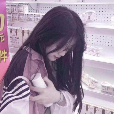 清纯女生头像 气质侧脸清新淡雅图片