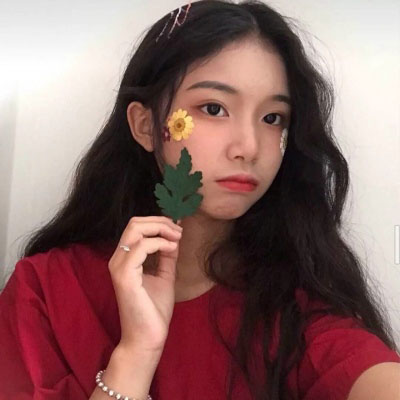 qq头像女生红色系  最新霸气红色控女生版图片