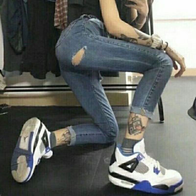 露腿图片大全 社会女生腿部头像