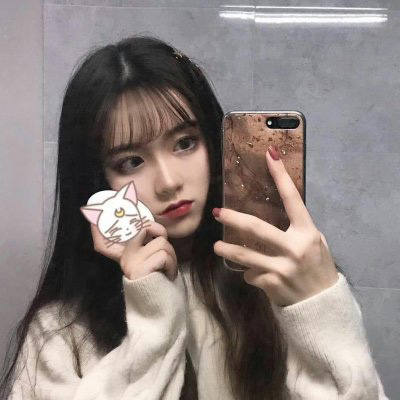 手机头像图片大全 女生拿手机微信头像图片
