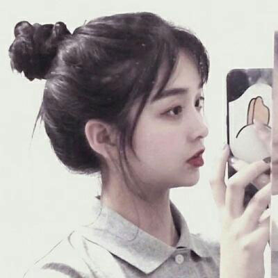 手机头像图片大全 女生拿手机微信头像图片