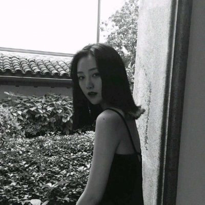 qq头像复古森系气质图片 复古黑白人物图片图片