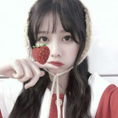 可爱粉色系女生头像