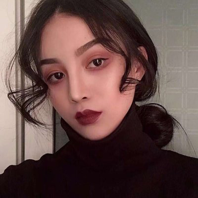 女生头像高冷女王范 御姐范头像气质侧脸