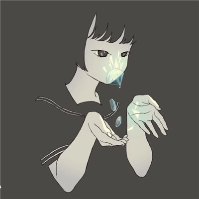 带帽子的qq女生头像图片