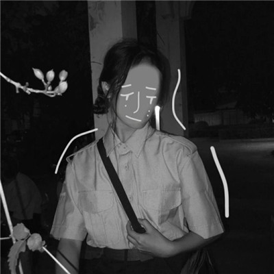 带帽子的qq女生头像图片