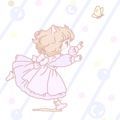少女粉色系头像