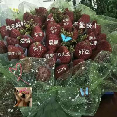 少女心草莓粉色系头像 粉色草莓头像小清新图片