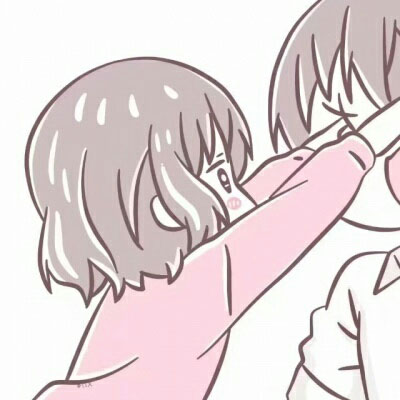 女欺负男情侣头像 霸气欺负男朋友的卡通图片
