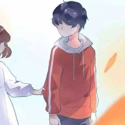 二次元情头一男一女分开 卡哇伊头像卡通超萌