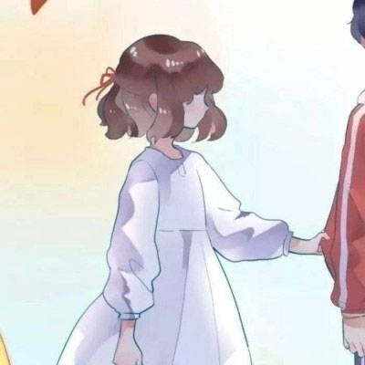二次元情头一男一女分开 卡哇伊头像卡通超萌