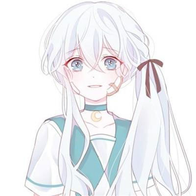 二次元情头一男一女分开 卡哇伊头像卡通超萌