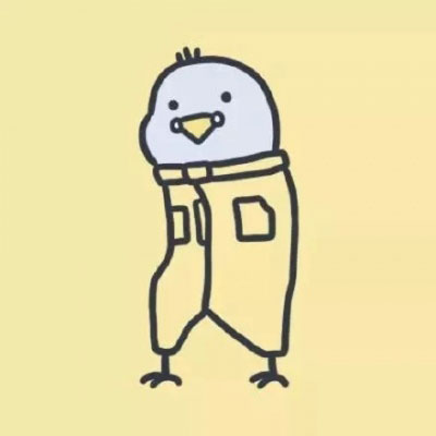 简笔画情侣头像一对 超萌小人简笔画一男一女分开的