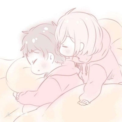 男女亲吻动漫图片大全 床上男女kiss情头一对