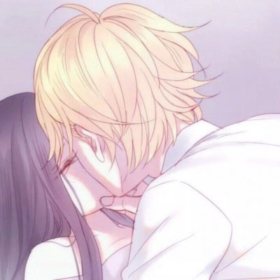 男女亲吻动漫图片大全 床上男女kiss情头一对
