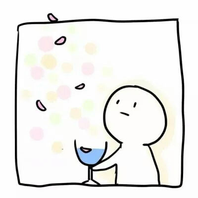 白底卡通简洁头像 白底小图案情侣头像一对