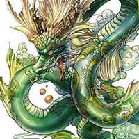 龙头像图片大全 最霸气好看的微信龙头像高清版