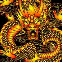 龙头像图片大全 最霸气好看的微信龙头像高清版
