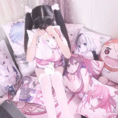 少女软妹头像粉色 软妹小仙女图片
