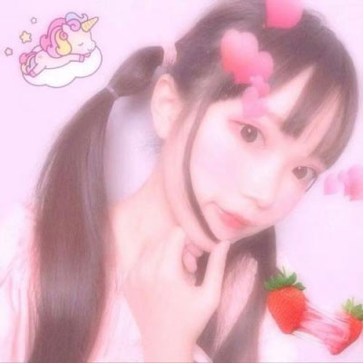 少女软妹头像粉色 软妹小仙女图片