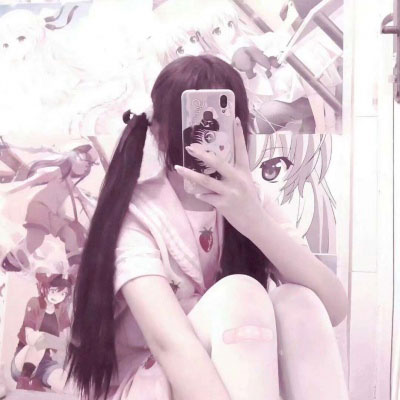 少女软妹头像粉色 软妹小仙女图片