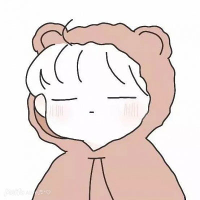 qq情头动漫一男一女可爱