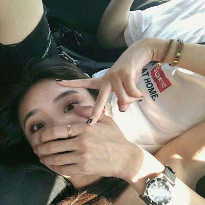 靓仔靓女情侣头像图片