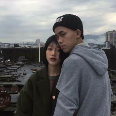 靓仔靓女情侣头像图片