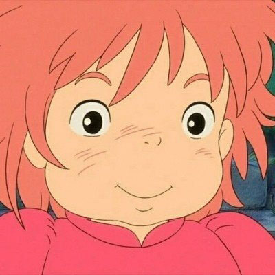 波妞宗介一左一右头像 两个一起拥抱和单个头像