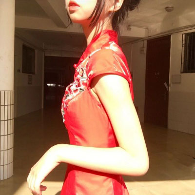 古风旗袍美女头像 真丝旗袍微信美女图片大全图片