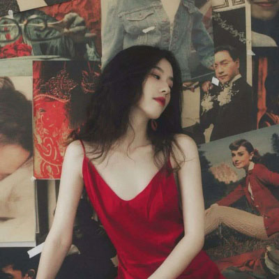 暗黑系头像女高冷图片