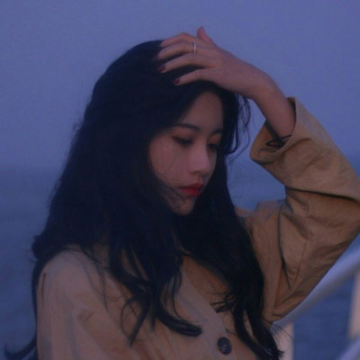 侧脸头像女生清新自然 阳光清纯仙女专用头像图片