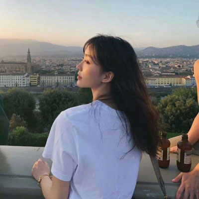 侧脸头像女生清新自然 阳光清纯仙女专用头像图片
