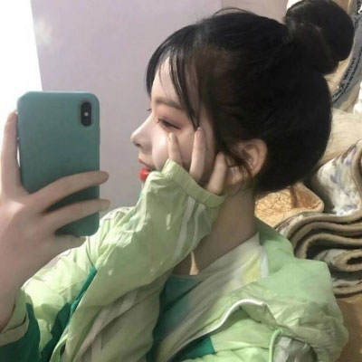 侧脸头像女生清新自然 阳光清纯仙女专用头像图片