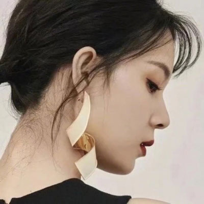 侧脸头像女生清新自然 阳光清纯仙女专用头像图片