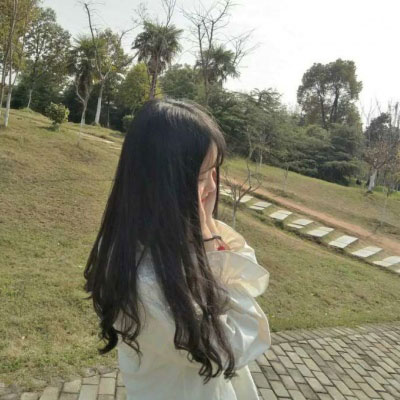 头像清纯背影或侧面 好看的小清新可爱背影图片图片