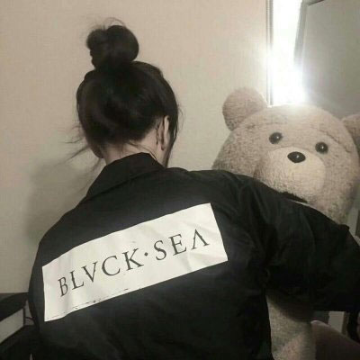 头像清纯背影或侧面 好看的小清新可爱背影图片图片