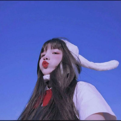 唯美蓝色系女生头像 超仙背影蓝色系的头像