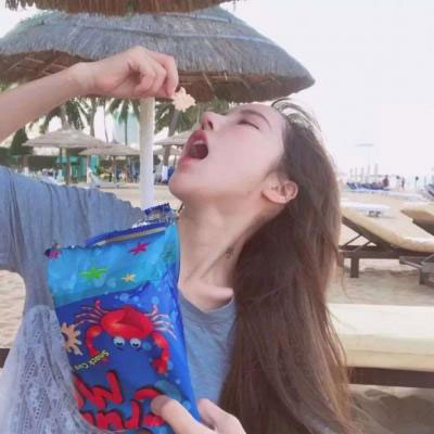 唯美蓝色系女生头像 超仙背影蓝色系的头像