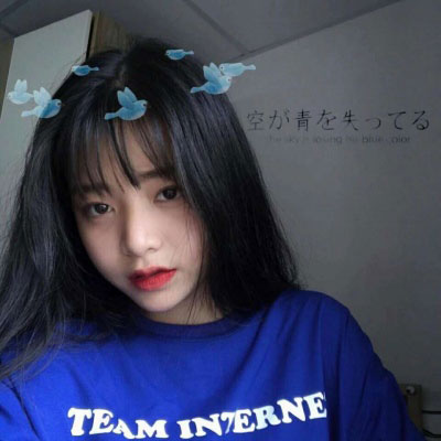 唯美蓝色系女生头像 超仙背影蓝色系的头像