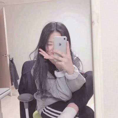 女头图片(拿手机挡脸)