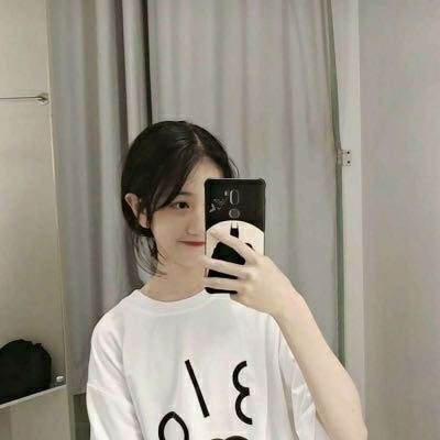 女头图片(拿手机挡脸)
