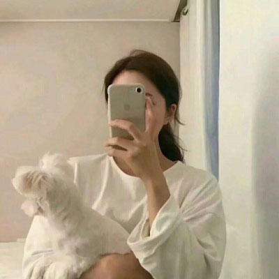 女头图片(拿手机挡脸)