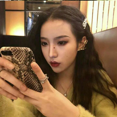 女头图片(拿手机挡脸)