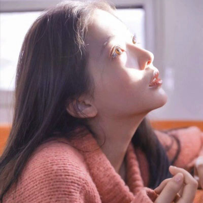 女生头像粉色系仙女味
